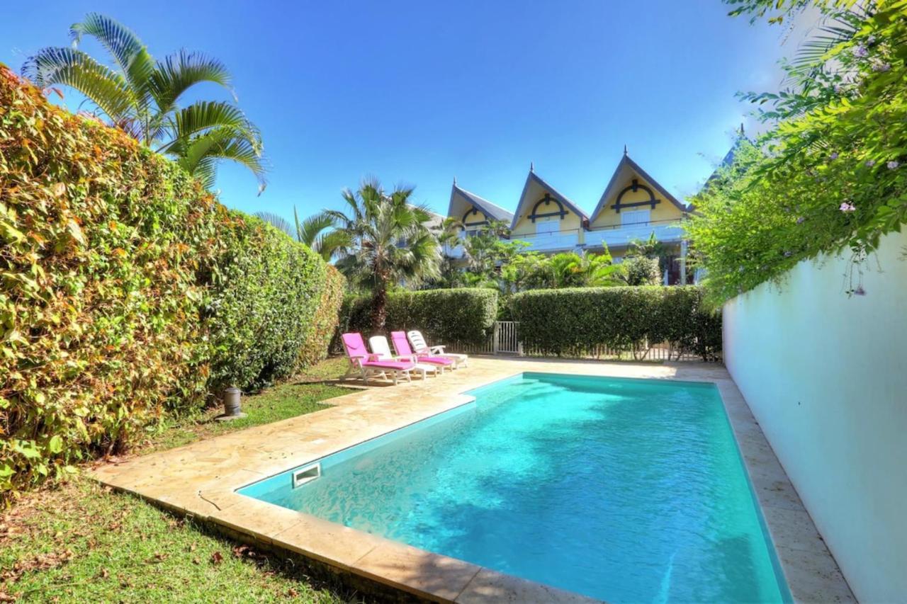 Fleur De Palmier - Appt T4 La Saline Les Bains Villa Bagian luar foto
